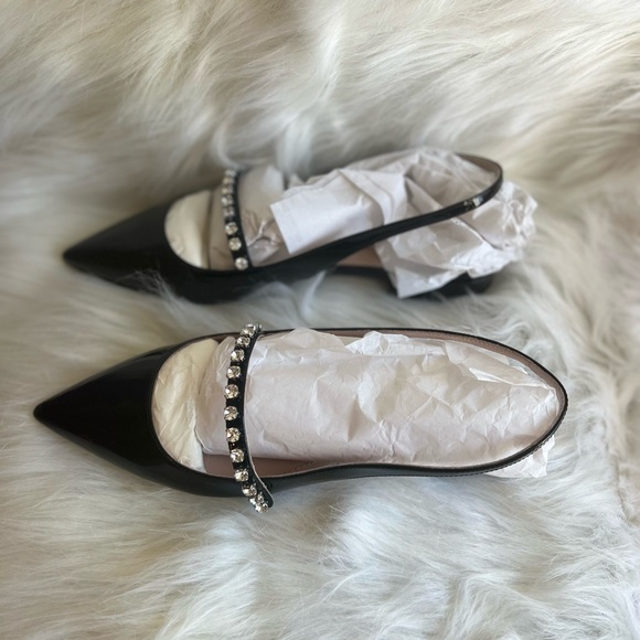 MiuMiu Calzature Donna Vernice Women Flat - Picture 3 of 6